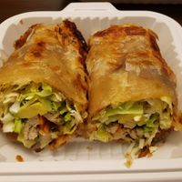 Avocado roll at Happiness Cafe in San Jose