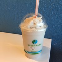 Yum Taro Smoothie  at Happiness Cafe in San Jose