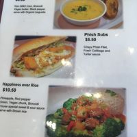 New items. Corn soup was good! at Happiness Cafe in San Jose