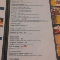 Menu 3 at Rio Sampa Gastrobar in Vila Do Conde