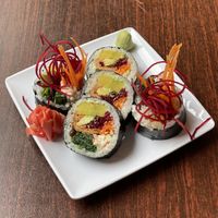 Live Love Laugh Sushi yum! at Vegan Plate in Chicago