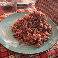 forbidden rice  at Vegan Plate in Chicago