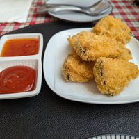 Fish nuggets at Vegan Plate in Chicago
