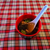 Small soup at Vegan Plate at Vegan Plate in Chicago