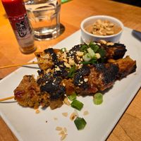 Seitan Peanut Satay at Yum Yum Noodle Bar in Woodstock