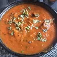 Beyond meat curry  at Tikka Indian Grill in Brooklyn