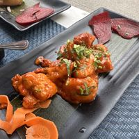 Vegan cauliflower appetizer   at Tikka Indian Grill in Brooklyn