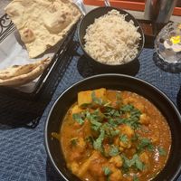 Aloo gobi  at Tikka Indian Grill in Brooklyn