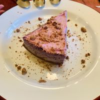 COCONUT, BLUEBERRIES
& CHOCOLATE TART (GF)  at don Fred in Newtown