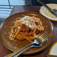 Don Fred's pasta nights on Thursdays are a must! This pasta was life changing for me and my (non vegetarian) partner too! at don Fred in Newtown