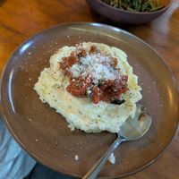 Mushroom ragout at don Fred in Newtown