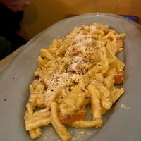 Pasta carbonara at don Fred in Newtown