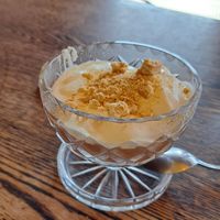 Chocolate mousse at don Fred in Newtown