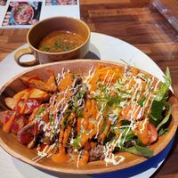 Jackfruit meal at Vegetiger オヤサイキッチン  TORAYA VEGETIGER SECOND-ROOM in Nagoya