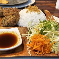 Thai-Style Tofu Fried Chicken Rice at Vegetiger オヤサイキッチン  TORAYA VEGETIGER SECOND-ROOM in Nagoya