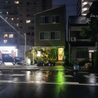 Outside in the rain at Vegetiger オヤサイキッチン  TORAYA VEGETIGER SECOND-ROOM in Nagoya