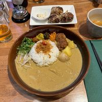 Curry  at Vegetiger オヤサイキッチン  TORAYA VEGETIGER SECOND-ROOM in Nagoya