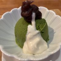 VEGAN Matcha Ice ream  at Vegetiger オヤサイキッチン  TORAYA VEGETIGER SECOND-ROOM in Nagoya