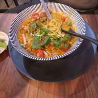 Laksa  at Vegetiger オヤサイキッチン  TORAYA VEGETIGER SECOND-ROOM in Nagoya