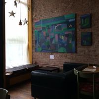 Cafe interior at Dolce in Kingston