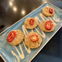 Fried Green Tomatoes   at State Fare Kitchen & Bar - The Woodlands in The Woodlands