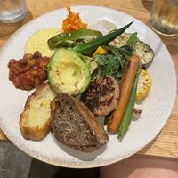 Vegan Aussie breakfastt  at Asakara Good Store in Osaka