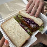 Vegetable sandwich   at Asakara Good Store in Osaka