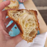 Croissant at Dulcissima in Rabat