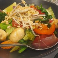 Vegan Pad Thai at Authentic Thai in Nelson Bay