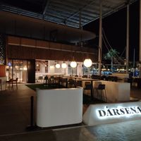 Entrance from port at Restaurant Dársena in Alicante