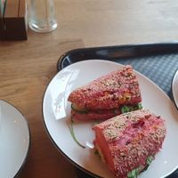  at Mayersche Café in Dusseldorf