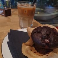  at Mayersche Café in Dusseldorf