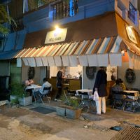 Outside  at Boku Ramen in Pondicherry