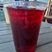 Jamaica- Hibiscus Tea at Rico Rico Vegano in Oakland