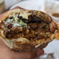 That East Bay flavor w/ their house salsa at Rico Rico Vegano in Oakland