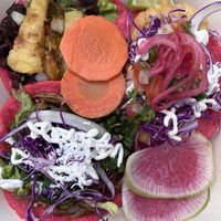   at Rico Rico Vegano in Oakland