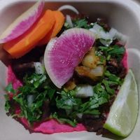 Taco at Rico Rico Vegano in Oakland