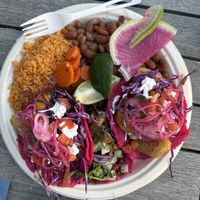   at Rico Rico Vegano in Oakland