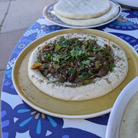 Hummus tyfaya at Sitti's Table in Cody