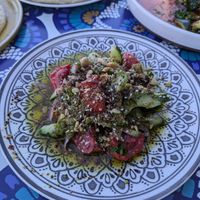 "Israeli" salad at Sitti's Table in Cody
