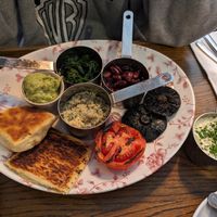 Vegan Irish breakfast at Brasserie Sixty6 in Dublin