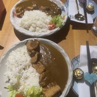 Tofu curry  at Let's Sushi in Sheffield