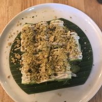 Raw cannelloni  at Living Food Lab Canggu in Canggu