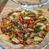 Vegan Kimchi fries 🍕 at Mr. Pancake in Poznan