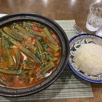 Okra tajine - very flavourful   at Seven Hills in Osaka
