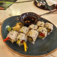 Veggie roll at Hanni Street Kitchen in Leer