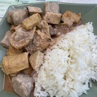 Taro fast meal.. tasted way better than it looks!  at Yat Sum Vegetarian - 一森素食 - Tsim Sha Tsui in Kowloon