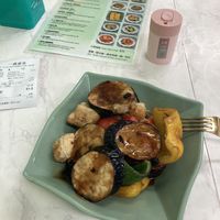 Went again (on August 2nd 2024), for dinner, now credit card payment possible😄 at Yat Sum Vegetarian - 一森素食 - Tsim Sha Tsui in Kowloon