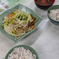 Enoki mushroom on main dish menu at Yat Sum Vegetarian - 一森素食 - Tsim Sha Tsui in Kowloon