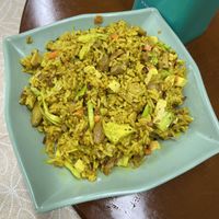 turmeric abalone rice  at Yat Sum Vegetarian - 一森素食 - Tsim Sha Tsui in Kowloon